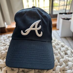 Atlanta Braves Navy 47 brand adjustable hat
